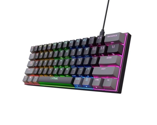 TECLADO TRUST GXT 867 ACIRA BK