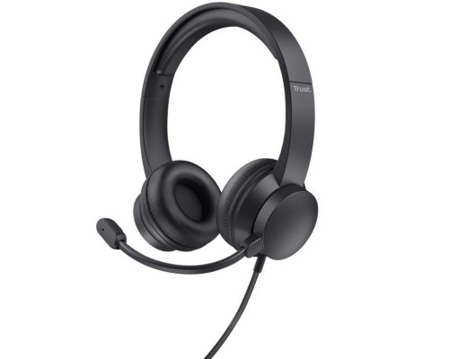 AURICULARES TRUSTR AYDA USB BK