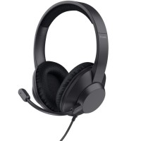 AURICULARES TRUSTR AYDA MAX USB ENC BK