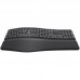 TECLADO TRUST KEYRA ERGO MULTI BK