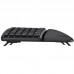 TECLADO TRUST KEYRA ERGO MULTI BK