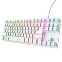 TECLADO TRUST GXT 833 THADO WH