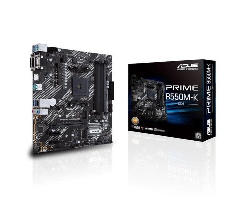 PLACA BASE ASUS PRIME B550M-K PLACA BASE ASUS PRIME B550M-K