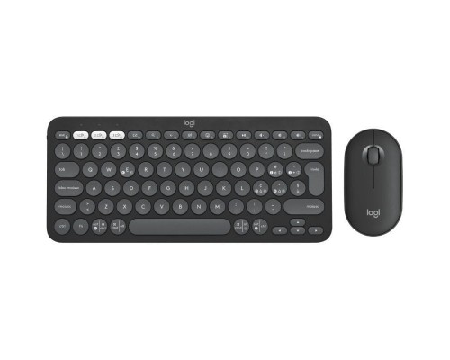 TECLADO LOGITECH SET PEBBLE 2 COMB BK