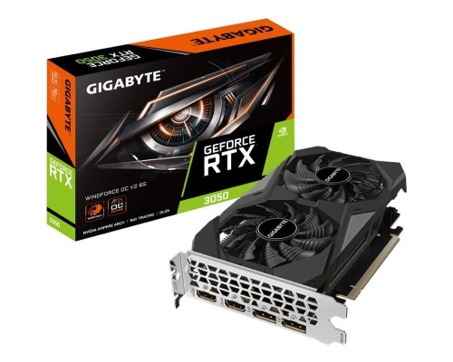 TARJETA GRAFICA GIGABYTE RTX3050 WINF OC V2 6G TARJETA GRAFICA GIGABYTE RTX3050 WINF OC V2 6G