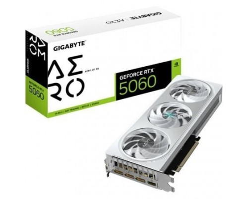 TARJETA GRAFICA GIGABYTE RTX5060 AER OC 8G TARJETA GRAFICA GIGABYTE RTX5060 AER OC 8G