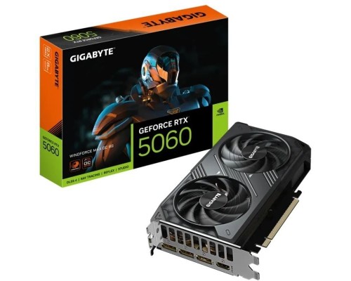 TARJETA GRAFICA GIGABYTE RTX5060 WF MAX OC 8G TARJETA GRAFICA GIGABYTE RTX5060 WF MAX OC 8G