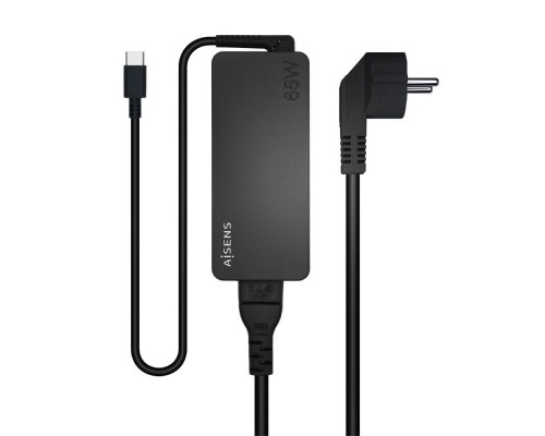 CARGADOR AISENS ASCH-1PD65D-BK