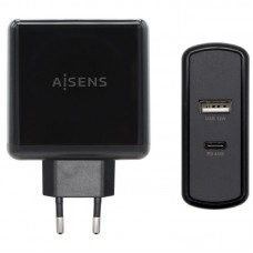 CARGADOR AISENS ASCH-2PD45A-BK