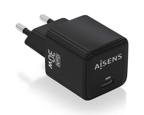CARGADOR AISENS ASCH-30W1P036-BK