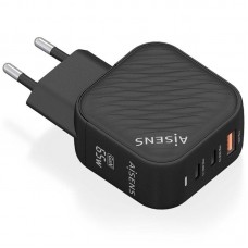 CARGADOR AISENS ASCH-65W3P027-BK