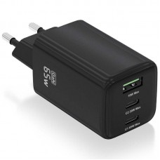 CARGADOR AISENS ASCH-65W3P042-BK