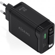 CARGADOR AISENS ASCH-65W3P071-BK CARGADOR AISENS ASCH-65W3P071-BK