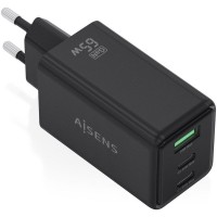 CARGADOR AISENS ASCH-65W3P073-BK