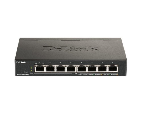 SWITCH DLINK DGS-1100-08PV2 E