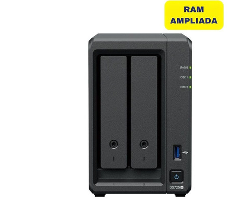 NAS SYNOLOGY DS725 PLUS 16GB NAS SYNOLOGY DS725 PLUS 16GB