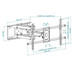 SOPORTE TOOQ LP3790TN-B SOPORTE TOOQ LP3790TN-B