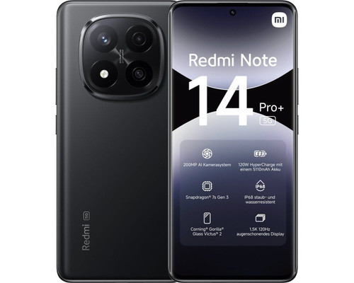 SMARTPHONE XIAOMI NOTE14PP 5G 12-512 BK