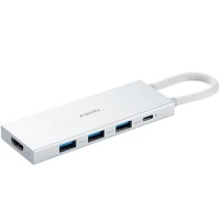 XIA-HUB TIPO-C 5 EN 1 WH