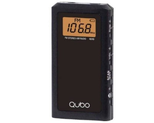 RADIO QUBO RD-10 BK