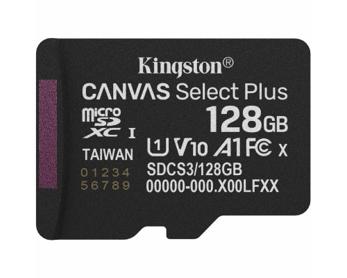 MEMORIA KINGSTON-MICROSD SDCS3 128GBSP MEMORIA KINGSTON-MICROSD SDCS3 128GBSP