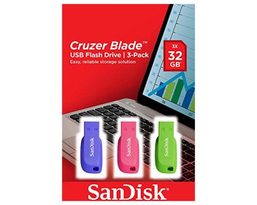 PENDRIVE SANDISK CB 32GB X3 PENDRIVE SANDISK CB 32GB X3