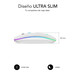 SUB-MOU LED DUAL FLAT WH SUB-MOU LED DUAL FLAT WH